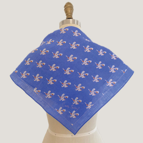 Linen Bandana by Carolyn Fauteux