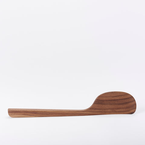 Bad Dogs Studio walnut, dark handmade wooden spatula