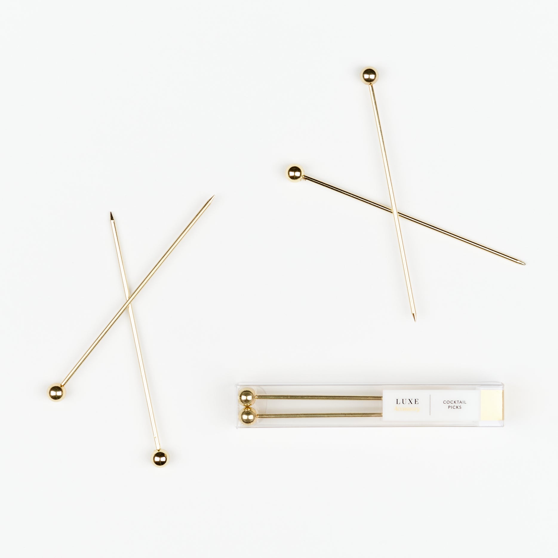 Set of Four Teaspressa Luxe Cocktail Picks