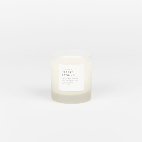Slow North Frosted Candle