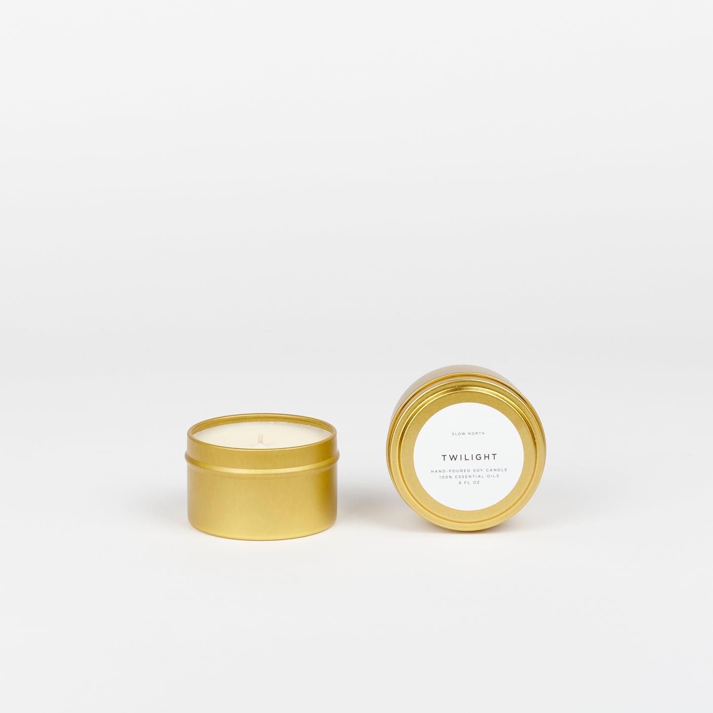 Slow North Travel Tin Candle
